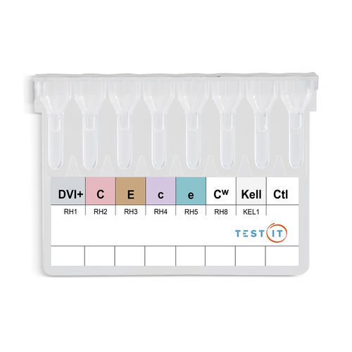Kit di test per determinazione dei gruppi sanguigni - TG118 - Turklab Tibbi Malzemeler San. Tic. A.S.