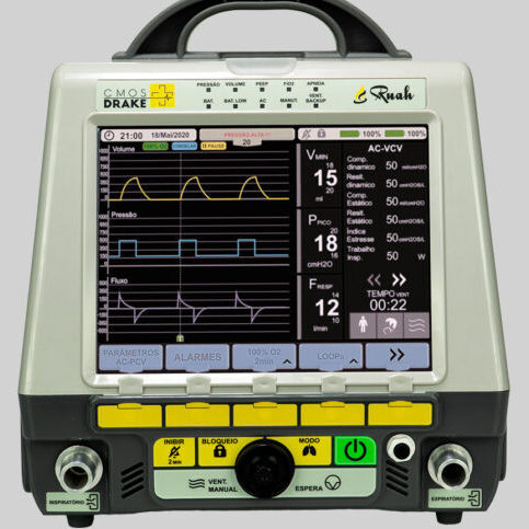 Ventilatore di emergenza - Ruah  - US DEFIB MEDICAL TECHNOLOGIES LLC - elettronico / per ventilazione percussiva intrapolmonare (IPV) / CPAP