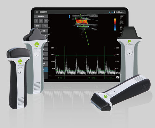 Ecografo portatile - LU700 - US DEFIB MEDICAL TECHNOLOGIES LLC - per ecografia multidisciplinare / in bianco e nero / con touch screen