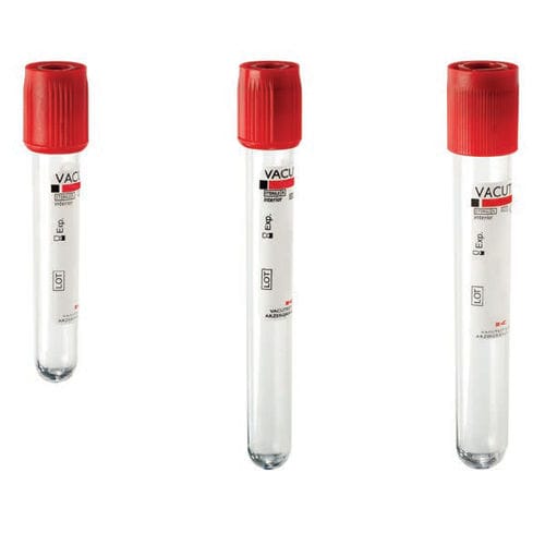 Provetta per prelievi da laboratorio - 11006 - Vacutest Kima S.r.l. - cilindrico / per prelievo campioni / con attivatore di coagulazione