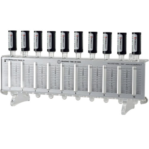 Rack da laboratorio per tubi ESR - 142600 - Vacutest Kima S.r.l. - graduato