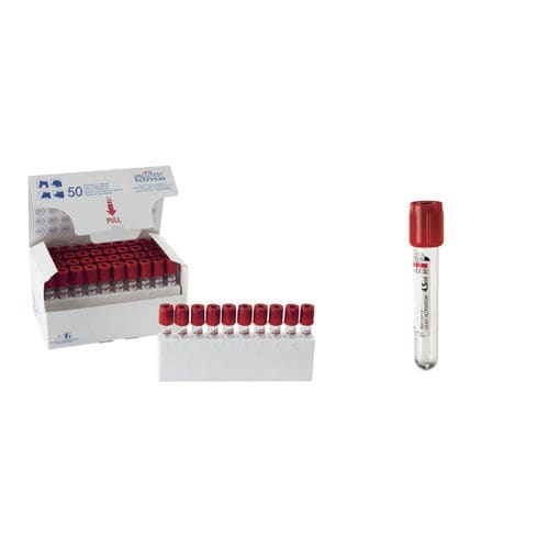 Provetta per prelievi veterinario - 11010V - Vacutest Kima S.r.l. - cilindrico / di sangue / con attivatore di coagulazione