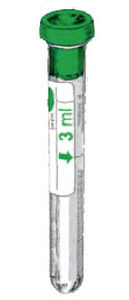 Provetta da laboratorio - 18553 - Vacutest Kima S.r.l. - in polipropilene / EDTA K3