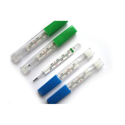 Termometro clinico - CR.W00 - Wuxi Medcare Instrument Co., Ltd. - al gallio / con punta rigida