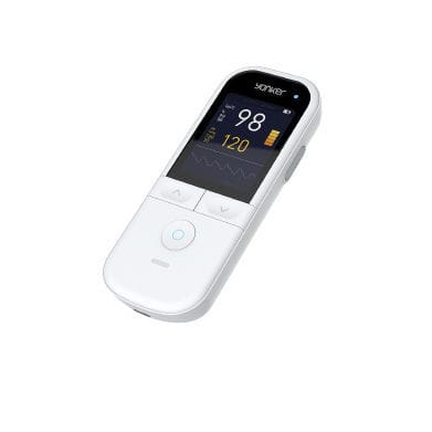 Pulsossimetro palmare -  YK-820A - Yonker - medico / a batteria / bianco
