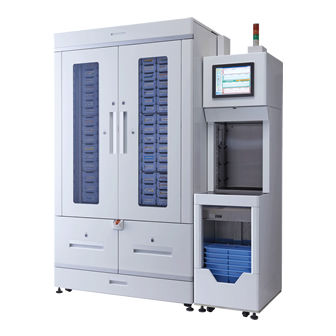 Sistema automatizzato di confezionamento e distribuzione farmaci - Robo-pick II - Yuyama