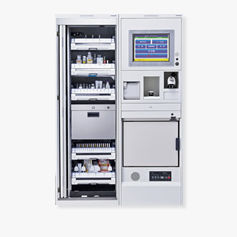 Sistema automatizzato di distribuzione di farmaci - SE-STD CTRLA, SE-STD-CTRLB, SE-STD-UNIT - Yuyama - con touch screen