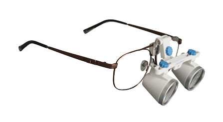 Occhiali binoculari con montatura - SLE - Zumax Medical - con sistema ribaltabile