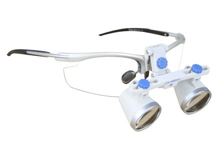 Occhiali binoculari con montatura - SLF - Zumax Medical - con sistema ribaltabile