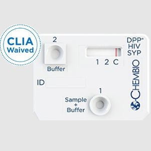 Test rapido della sifilide - DPP® - Chembio Diagnostic Systems, Inc. - dell'HIV / del Treponema pallidum / al plasma
