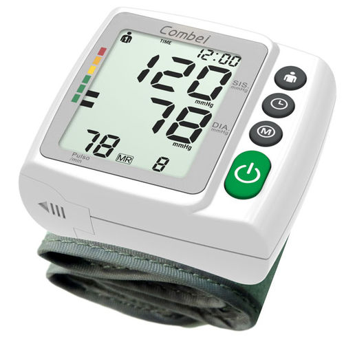 Sfigmomanometro elettronico automatico - BP606W - COMBEI TECHNOLOGY CO.,LTD - oscillometrico / per polso / con bracciale integrato