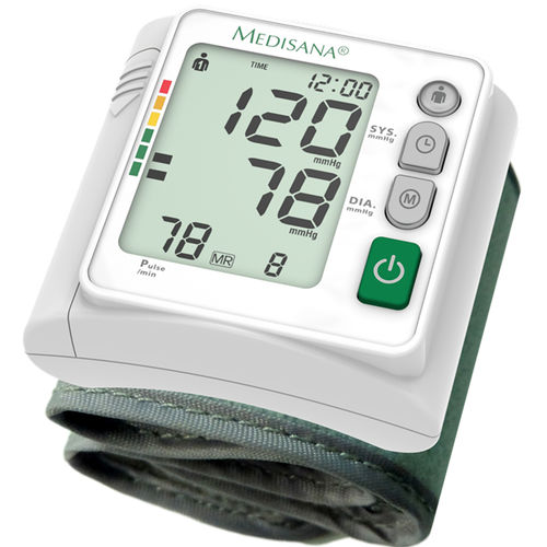 Sfigmomanometro elettronico automatico - BP608W - COMBEI TECHNOLOGY CO.,LTD - oscillometrico / per polso / con bracciale integrato