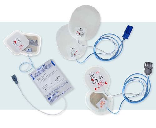 Elettrodo per defibrillazione pad - Comepa Industries - di monitoraggio / radiotrasparente