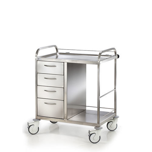Carrello medico - D-22 - DEMERTZI M & Co - per farmaci / per apparecchio / di distribuzione di farmaci