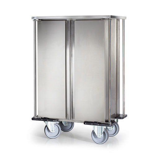 Carrello medico - D-65 - DEMERTZI M & Co - per trattamenti / in acciaio inossidabile / a doppia porta