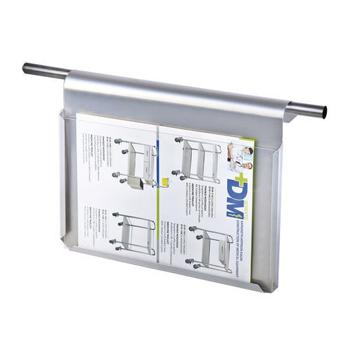 Supporto portadocumenti - D-94 - DEMERTZI M & Co - per ospedale / per installazione sopra il letto / in alluminio