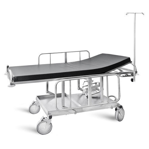 Barella con carrello da trasporto - D-05 - DEMERTZI M & Co - idraulica / ad altezza regolabile / con schienale regolabile