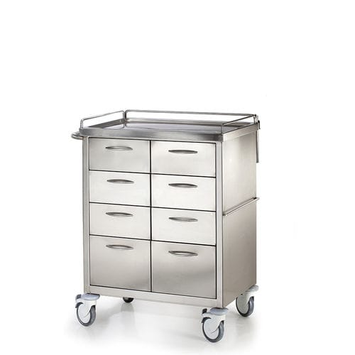 Carrello medico - D-20 - DEMERTZI M & Co - portamedicinali / di trasferimento / per trattamenti
