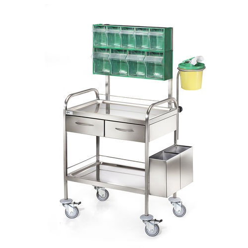 Carrello medico - D-25 - DEMERTZI M & Co - per chirurgia / portamedicinali / per apparecchio