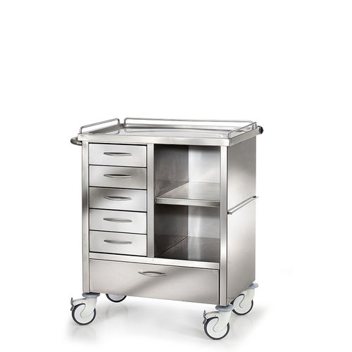 Carrello medico - D-27 - DEMERTZI M & Co - per chirurgia / portamedicinali / per apparecchio