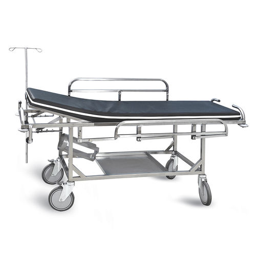 Barella con carrello passamalati - D-07 - DEMERTZI M & Co - manuale / 2 sezioni / con asta portaflebo