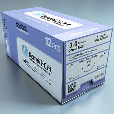Filo di sutura non assorbibile - DemeLENE™ - Demetech - per chirurgia generale