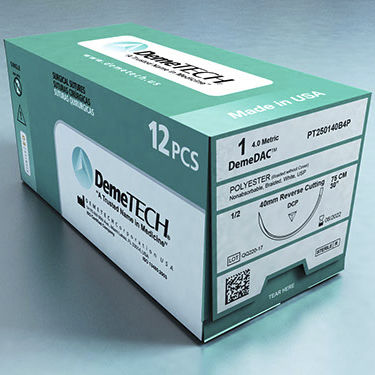 Filo di sutura non assorbibile - DemeDAC™ - Demetech - per chirurgia generale
