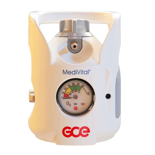 Regolatore di pressione d'aria - MEDIVITAL® - GCE Group - O2 / N2O / di elio