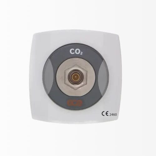 Presa DIN - MEDIUNIT  - GCE Group - per sistemi di distribuzione di gas medicali / per gas medicali