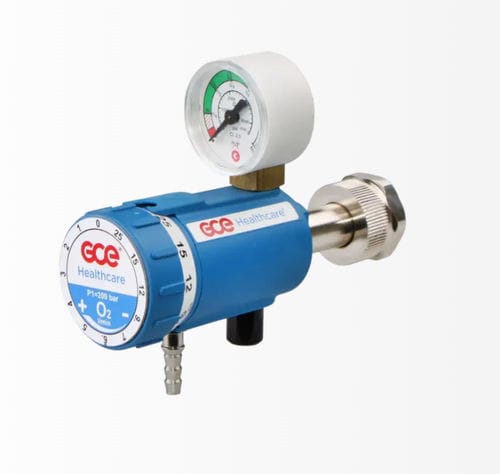 Regolatore di pressione di ossigeno - MediTec™ - GCE Group - d'aria / N2O / di CO2