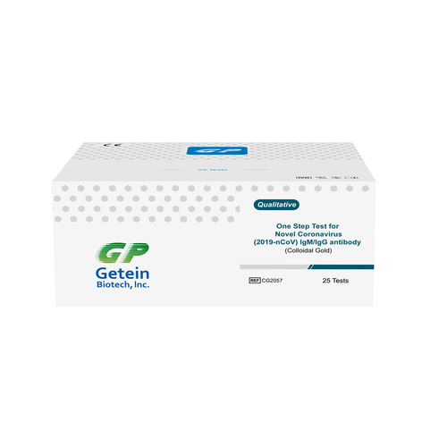 Kit di test per diagnosi COVID-19 - CG2057 - Getein Biotech Inc. - per anticorpi / d'IgG / di IgM