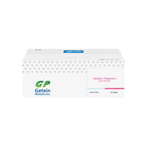 Test rapido dell'infarto del miocardio - CG 2001 - Getein Biotech Inc. - cTnI / di sangue / di siero
