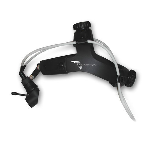 Lampada frontale chirurgica - VISUALUX™ - Gulf Fiberoptics - allo xeno / in fibra ottica