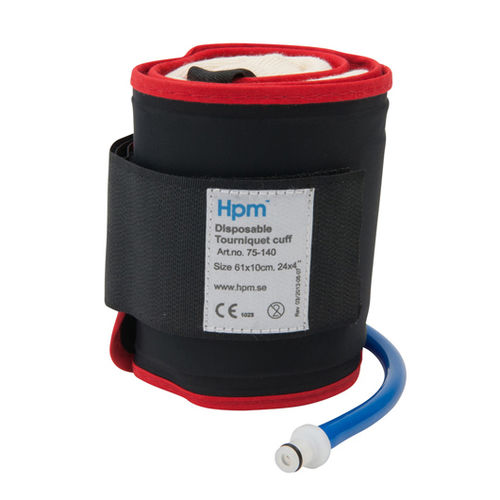 Bracciale per laccio emostatico pneumatico - 75-140 - Hammarplast medical - monotubo / monouso
