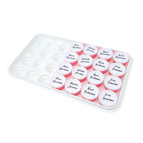 Vassoio di distribuzione di farmaci - 500 - Hammarplast medical - perforato