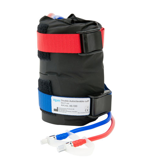Bracciale per laccio emostatico pneumatico - 45-130 - Hammarplast medical - con doppio tubo / autoclavabile / lavabile