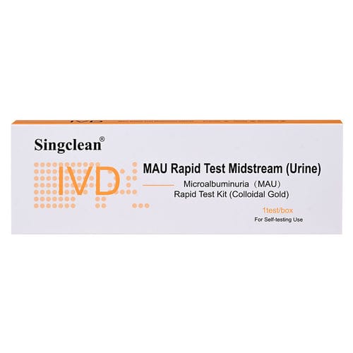 Test rapido per malattie renali - MAU001 - Hangzhou Singclean Medical Products - di proteine / di albumina / per microalbuminuria
