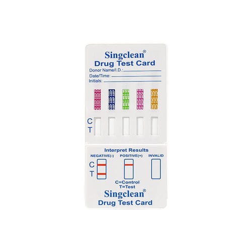 Test rapido per uso domiciliare - DOA002 - Hangzhou Singclean Medical Products - di sostanze stupefacenti / per cannabinoidi / per cocaina