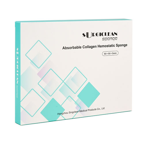 Agente emostatico pad - Surgi-2 - Hangzhou Singclean Medical Products - per chirurgia ORL / per chirurgia delle piaghe / per chirurgia dentale