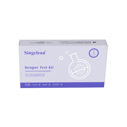 Kit di test della febbre dengue - Test 4 - Hangzhou Singclean Medical Products - per antigeni / virale / di sangue
