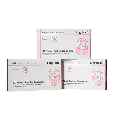 Kit di test di gravidanza - Hangzhou Singclean Medical Products - di HCG / di urina / a immunoanalisi