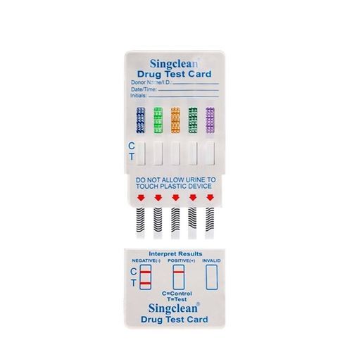 Test rapido di sostanze stupefacenti - DOA002 - Hangzhou Singclean Medical Products - per uso domiciliare / di tireotropina / di cotinina
