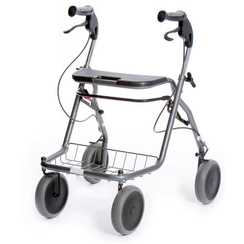 Deambulatore rollator a 4 ruote - Fellow Classic - Human Care Group - con sedile / con cestello / pieghevole