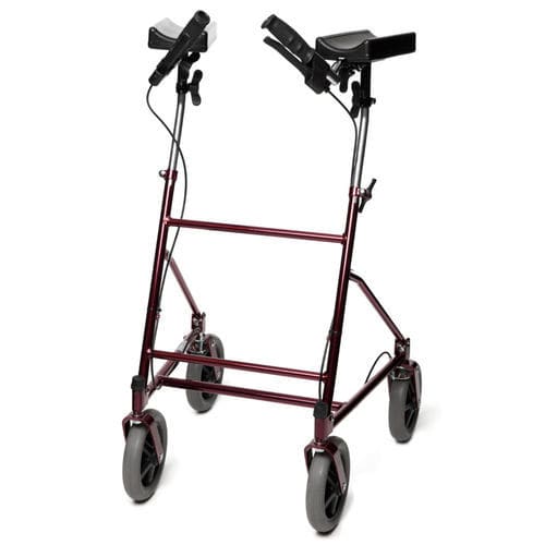 Deambulatore rollator a 4 ruote - Staffan RA - Human Care Group - con braccioli / ad altezza regolabile