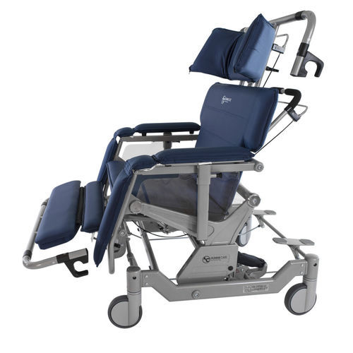 Sedia portantina elevatrice - I-700 - Human Care Group - da interno / inclinabile / ad altezza regolabile