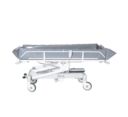 Carrello da doccia elettrico - Orka  - Human Care Group - idraulico / bariatrico / per adulto