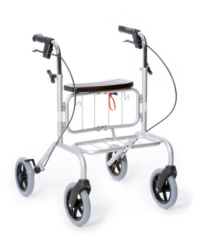 Deambulatore rollator a 4 ruote - Parade - Human Care Group - con sedile / con cestello / pieghevole
