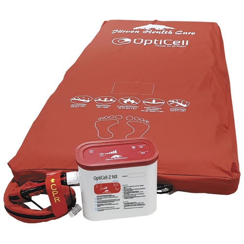 Sovramaterasso per letto ospedaliero - OptiCell 2 NX V2 - Järven - a pressione alternata / a perdita d'aria ridotta / 80x200 cm