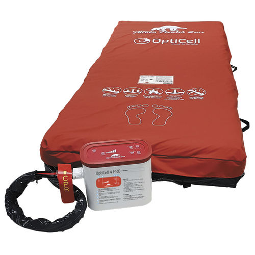 Materasso per letto ospedaliero - OptiCell 4 PRO V2 - Järven - a pressione alternata / a perdita d'aria ridotta / 80x200 cm