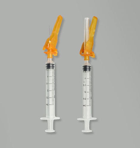 Siringa per iniezioni sottocutanee - Jianxi Sanxin Medtec Co., Ltd.  - per iniezioni endovenose / per iniezioni intramuscolari / monouso